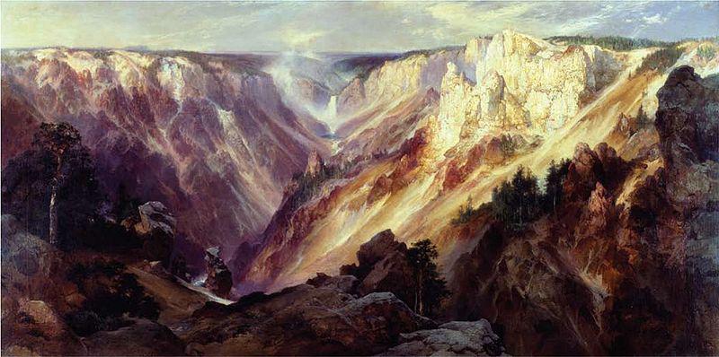 Thomas Moran canvas painting by Thomas Moran oil painting picture